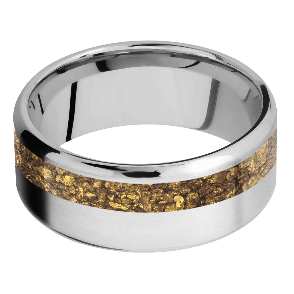 10K White Gold + Bead , Bead Finish - Image 3