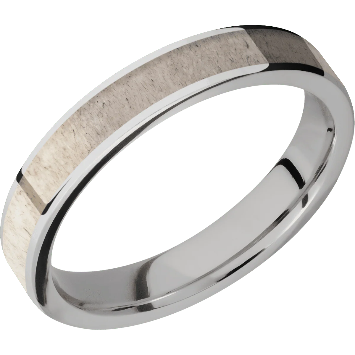 10K White Gold + Polish Finish - Image 2