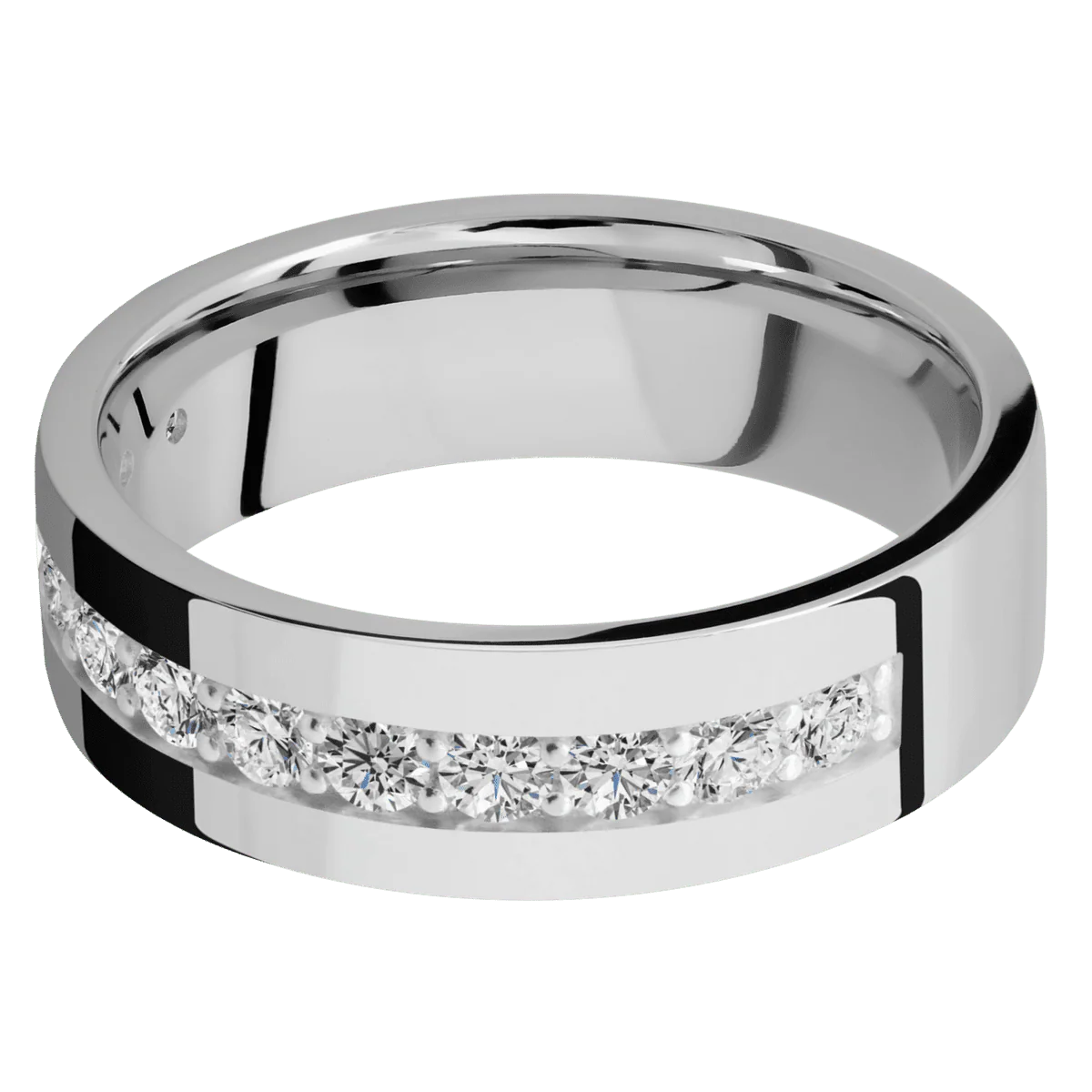 10K White Gold + Polish Finish - Image 3