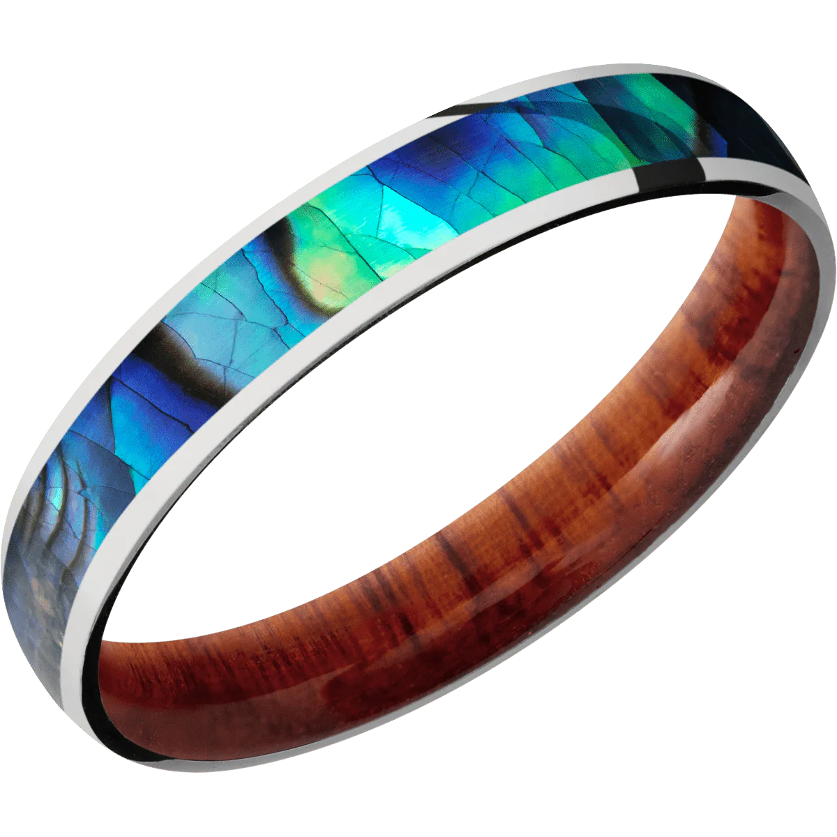 10K White Gold + Polish Finish + Pernambuco - Image 2
