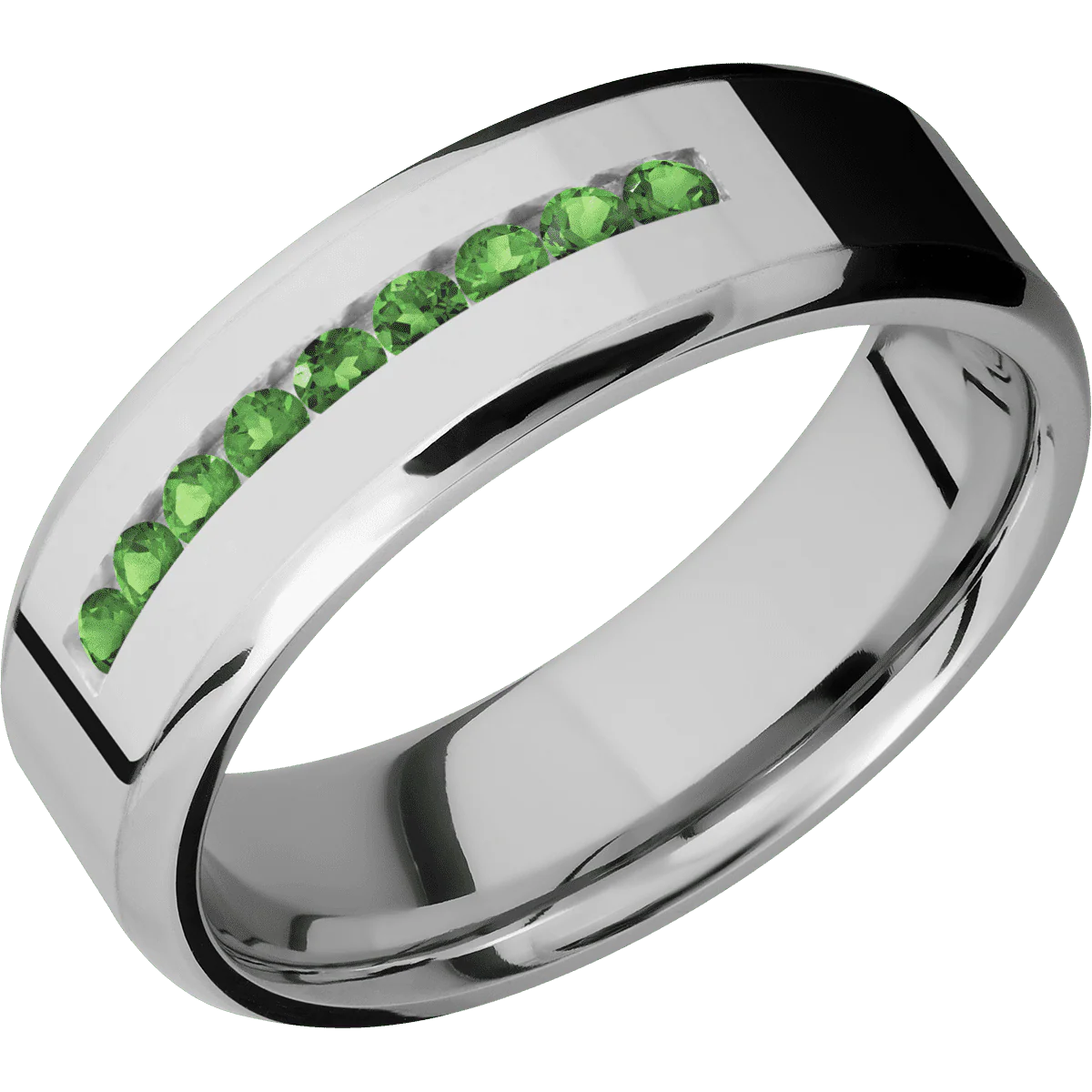 10K White Gold + Polish , Polish Finish - Image 2
