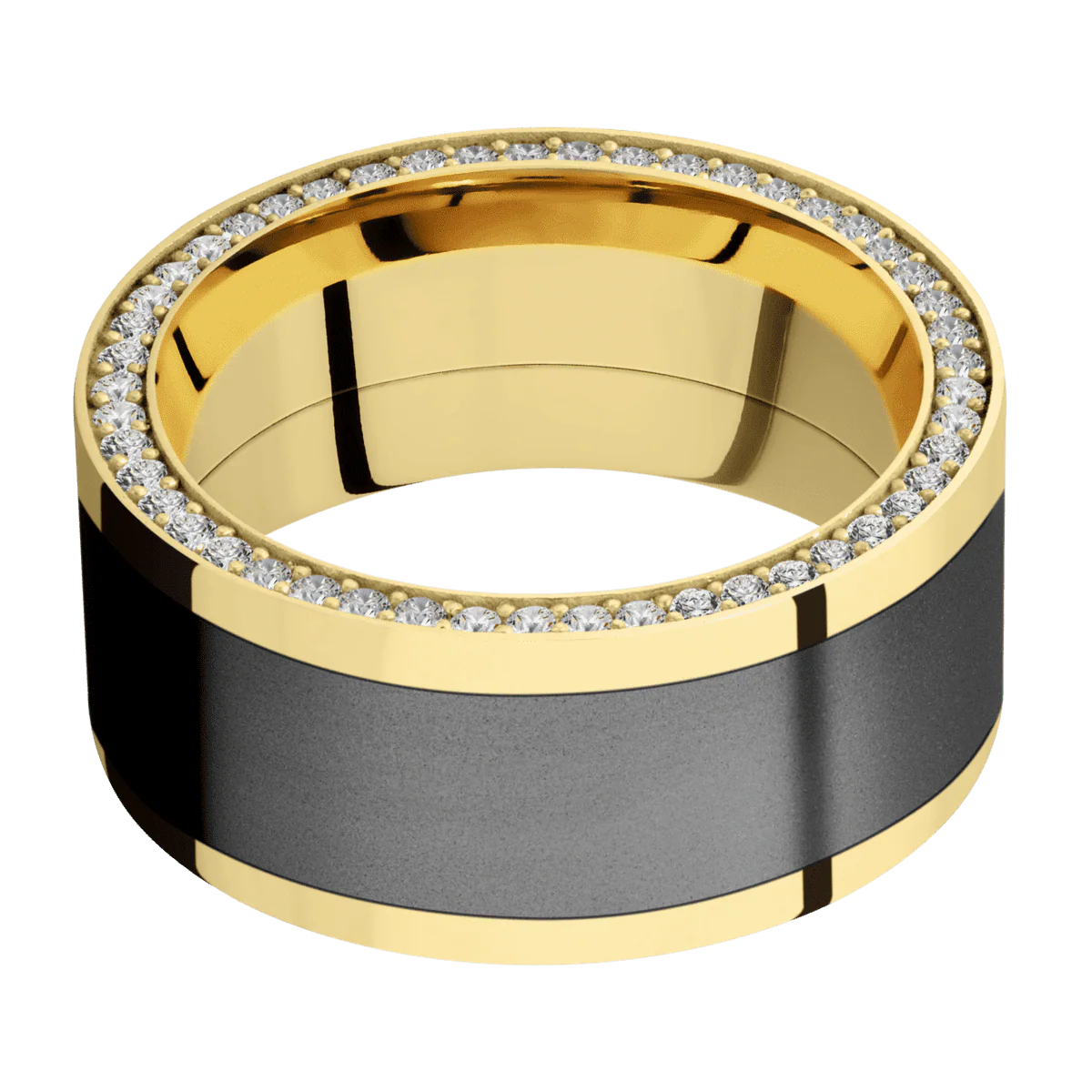 10K Yellow Gold + Polish Finish - Image 3