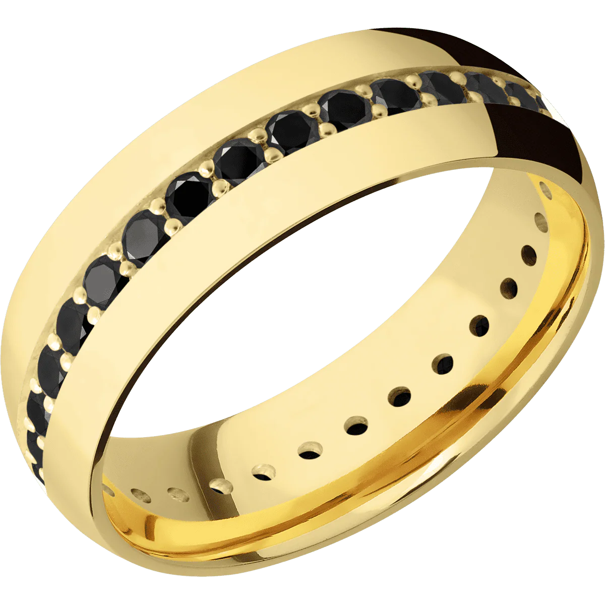 10K Yellow Gold + Polish Finish - Image 2