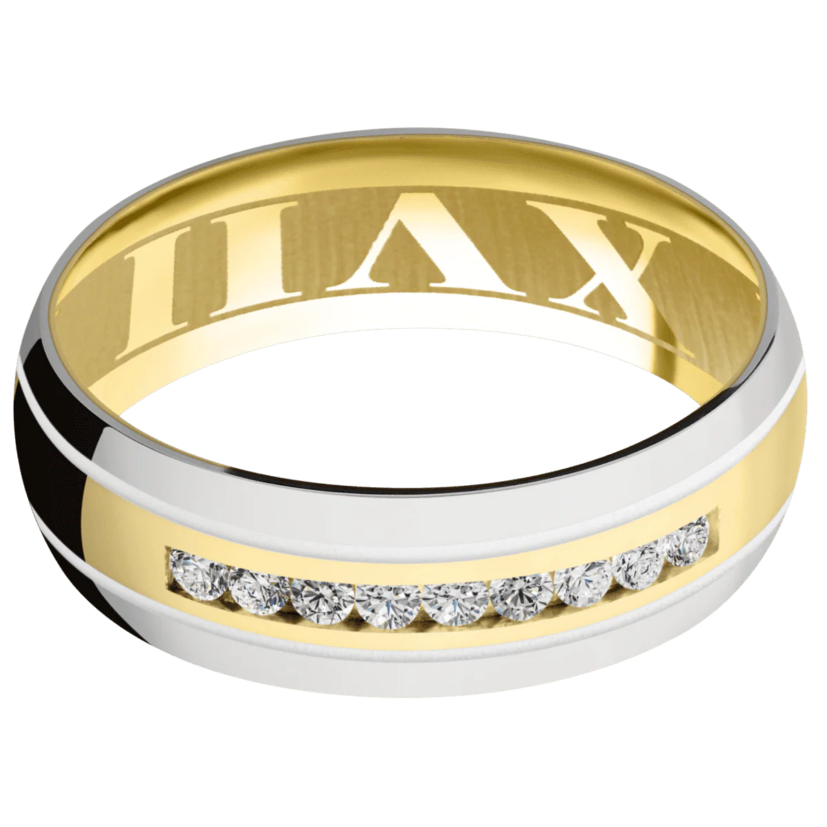 10K Yellow Gold + Polish Finish - Image 3