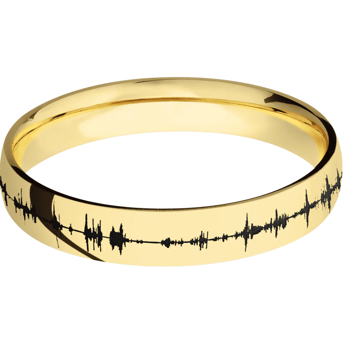 10K Yellow Gold + Polish Finish - Image 3