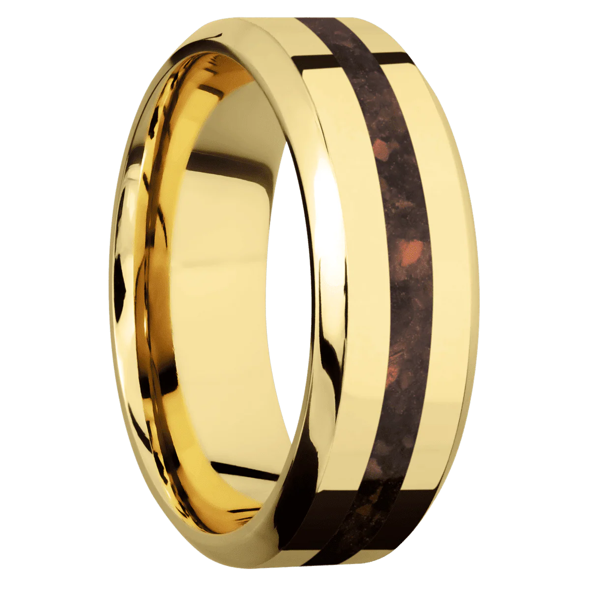 10K Yellow Gold + Polish , Polish Finish