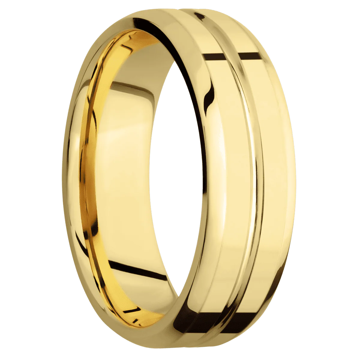 10K Yellow Gold + Polish , Polish Finish