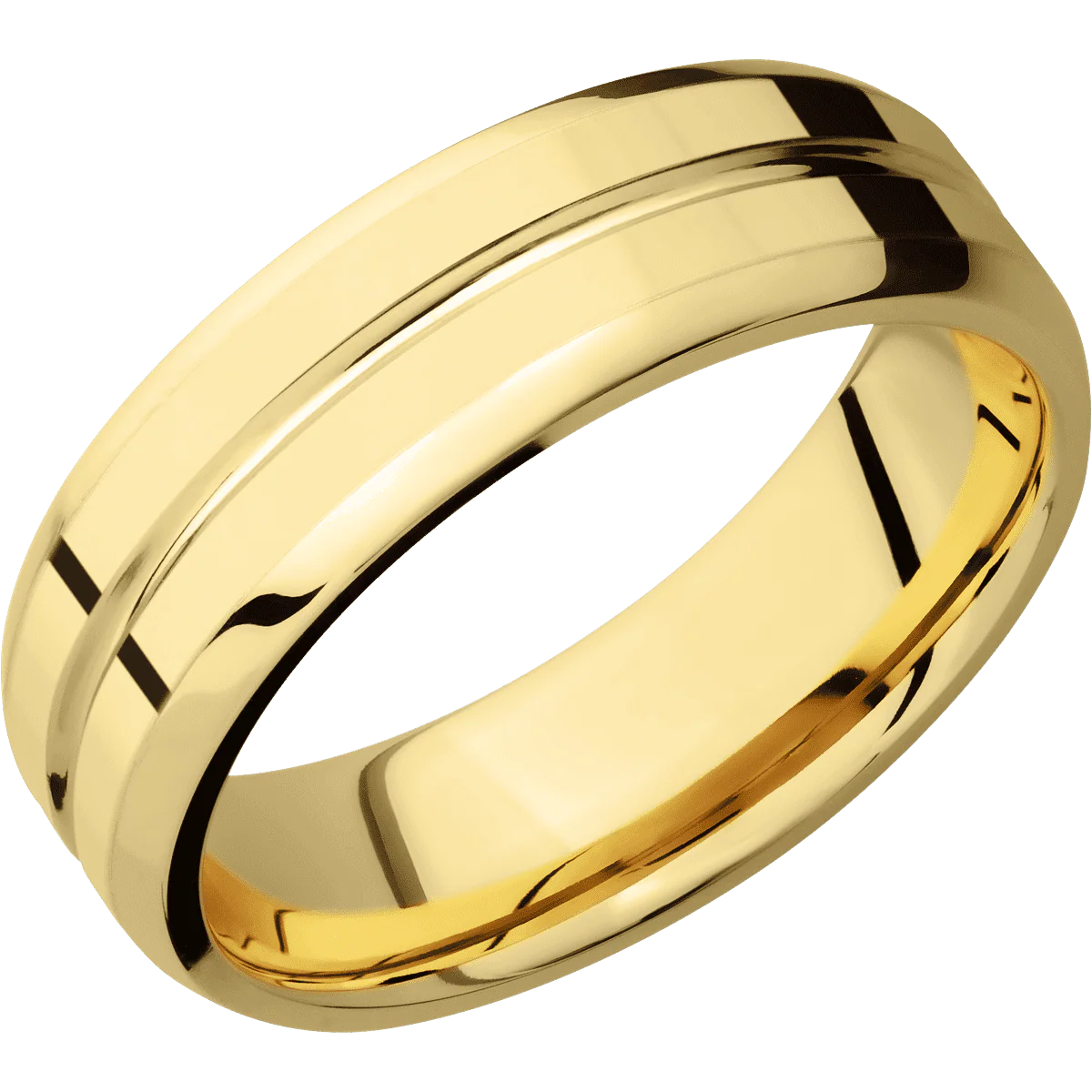 10K Yellow Gold + Polish , Polish Finish - Image 2