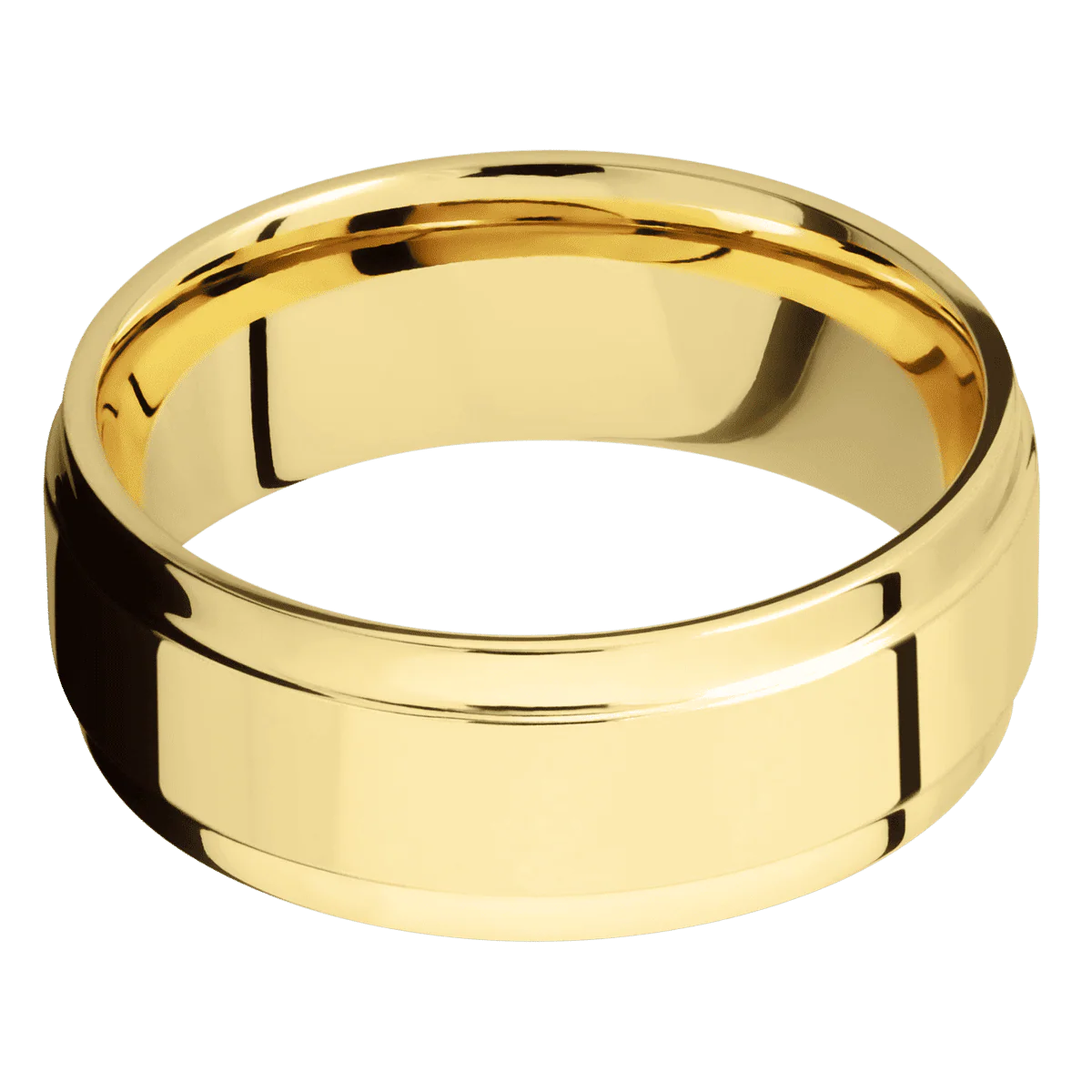 10K Yellow Gold + Polish , Polish Finish - Image 3