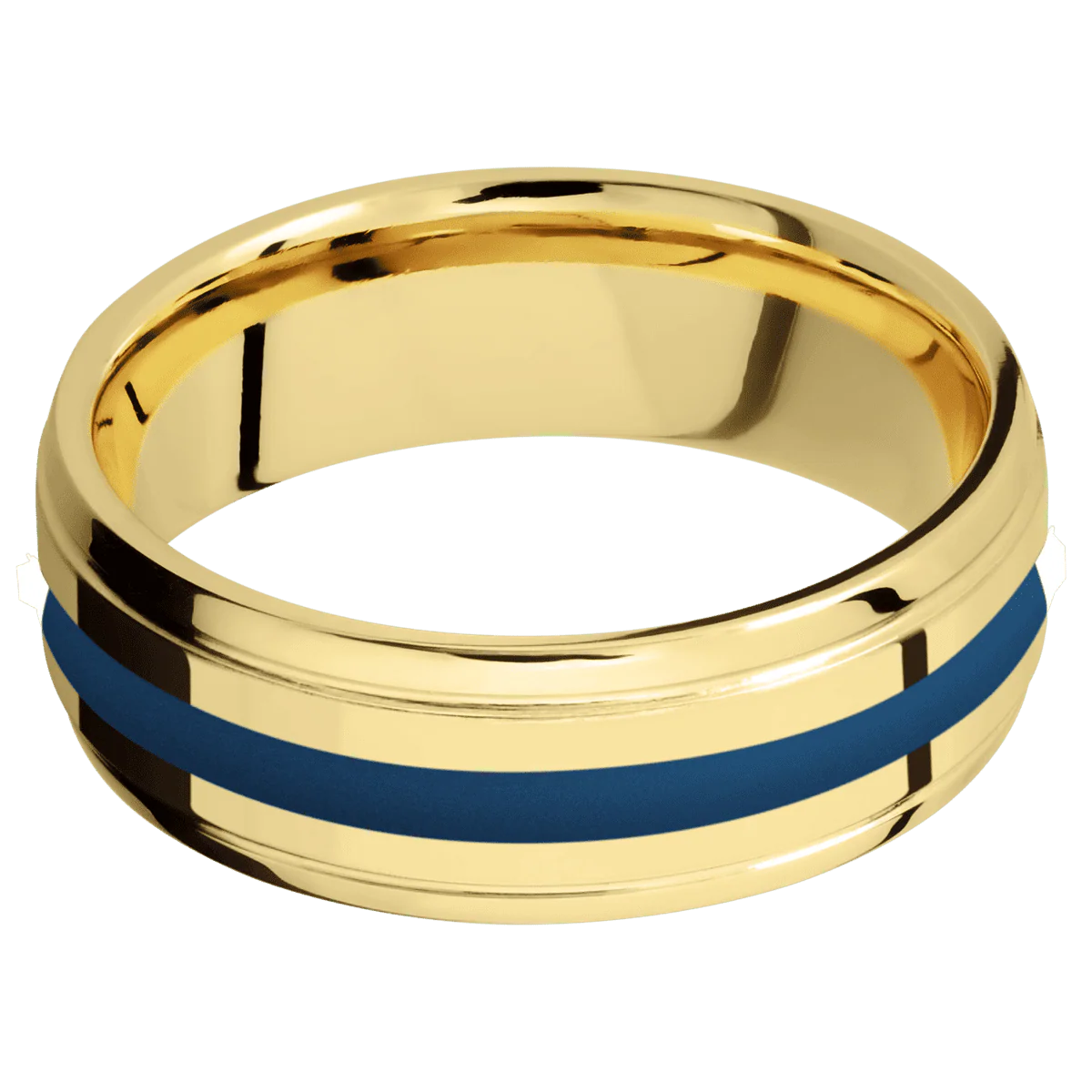 10K Yellow Gold + Polish , Polish Finish - Image 3