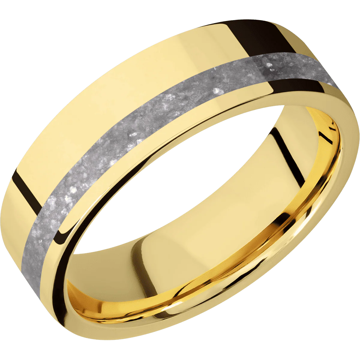 10K Yellow Gold + Polish , Polish Finish - Image 2