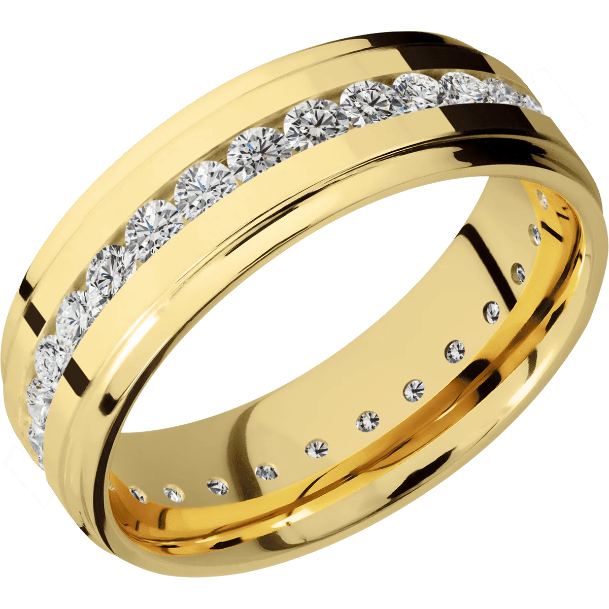 10K Yellow Gold + Polish , Polish Finish - Image 2