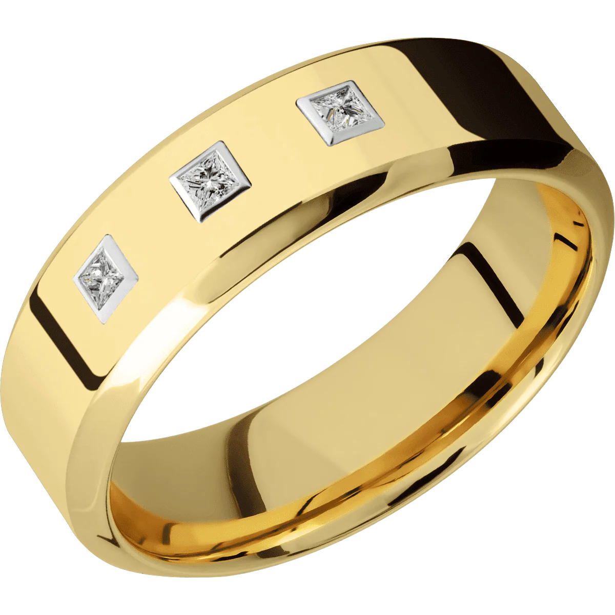 10K Yellow Gold + Polish , Polish Finish - Image 2