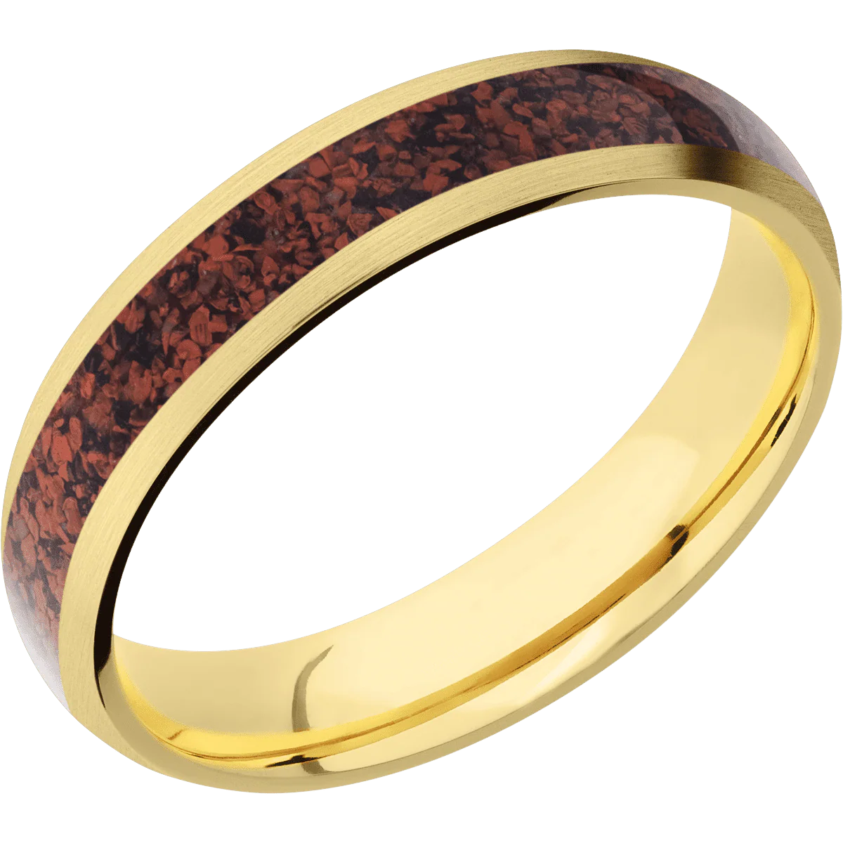 10K Yellow Gold + Satin Finish - Image 2