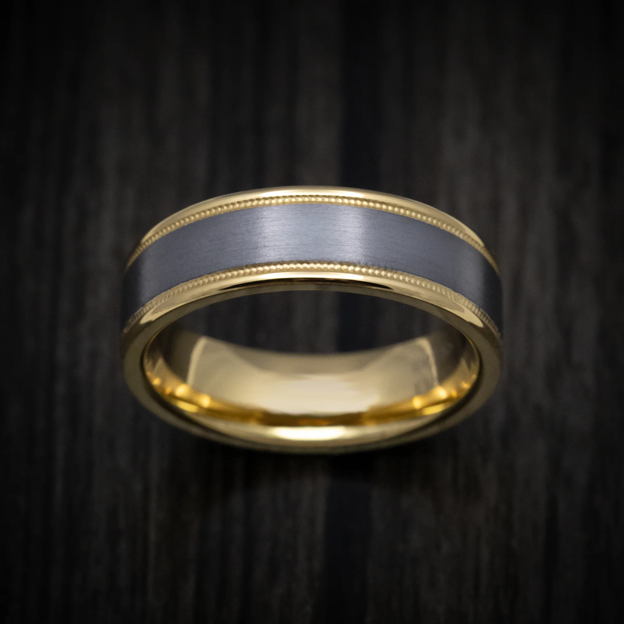 14K Gold and Tantalum Men's Ring - Image 2