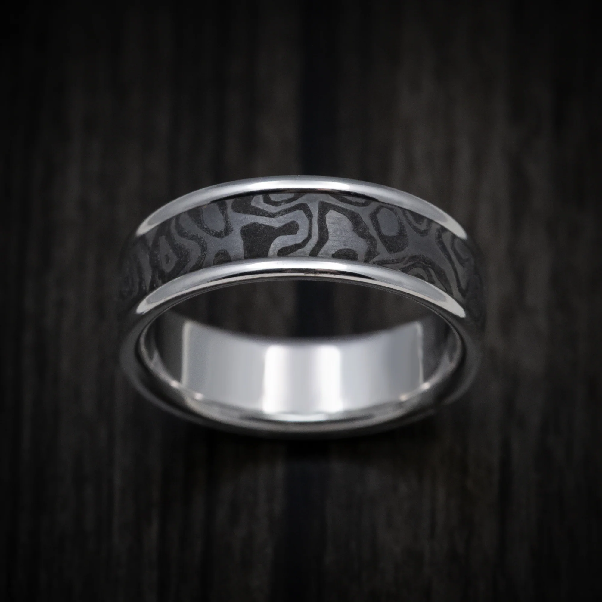 14K Gold and Tantalum Men's Ring - Image 2