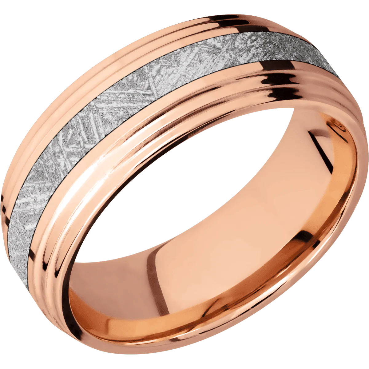 14K Rose Gold + Polish , Polish Finish - Image 2