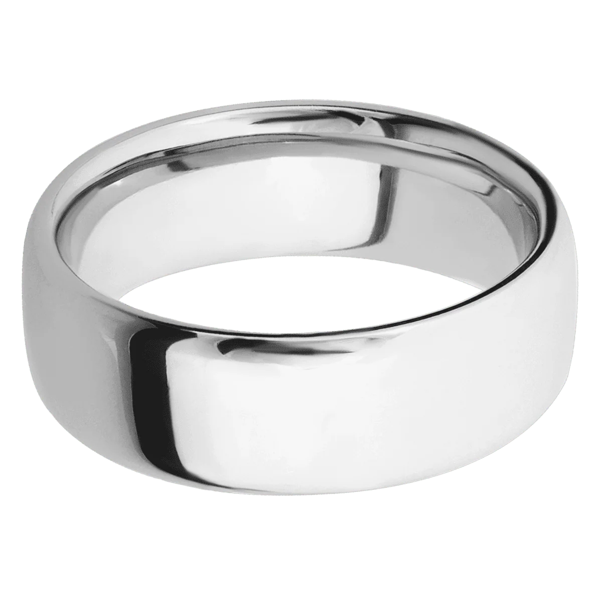 14K White Gold + Polish Finish - Image 3