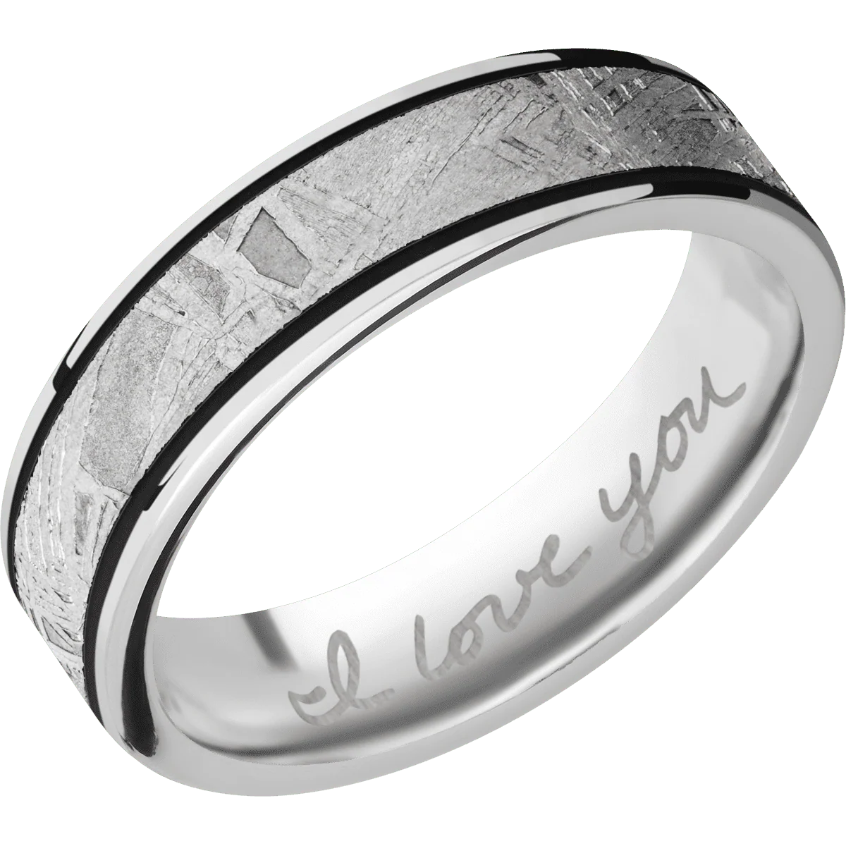 14K White Gold + Polish Finish - Image 2