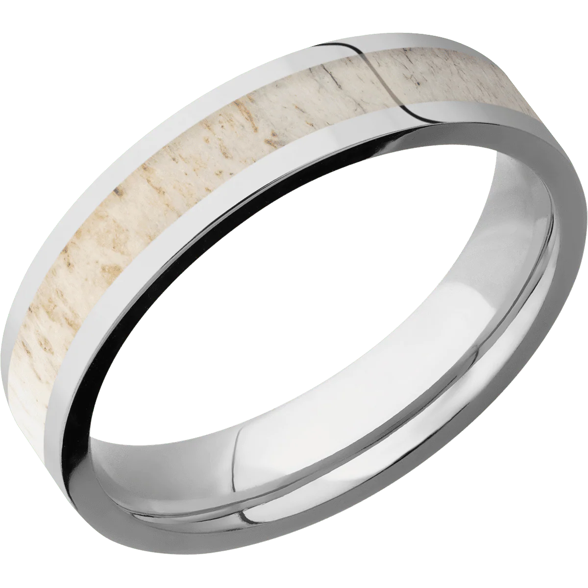 14K White Gold + Polish Finish - Image 2