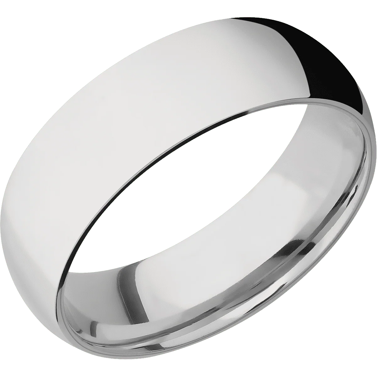 14K White Gold + Polish Finish - Image 2