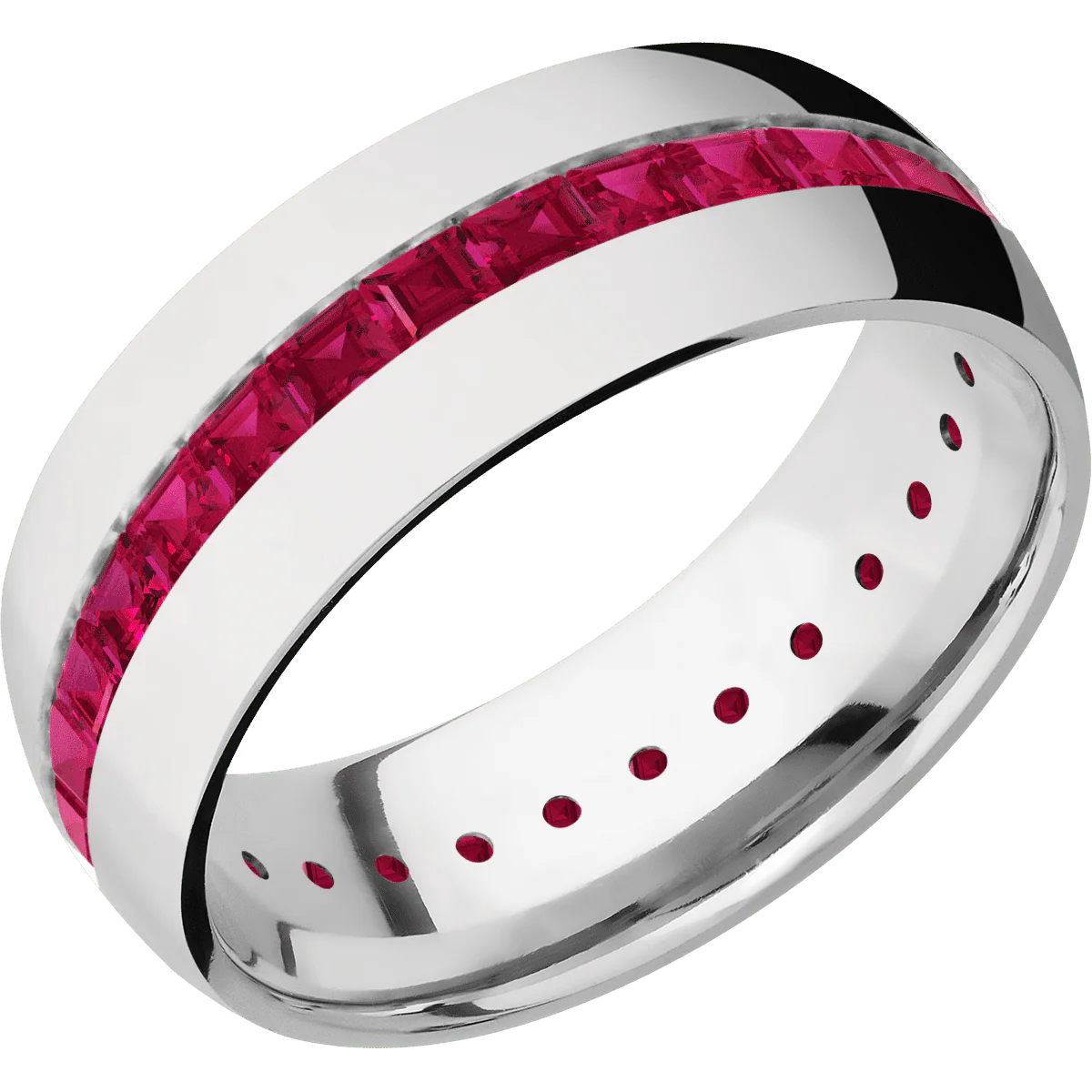 14K White Gold + Polish Finish - Image 2