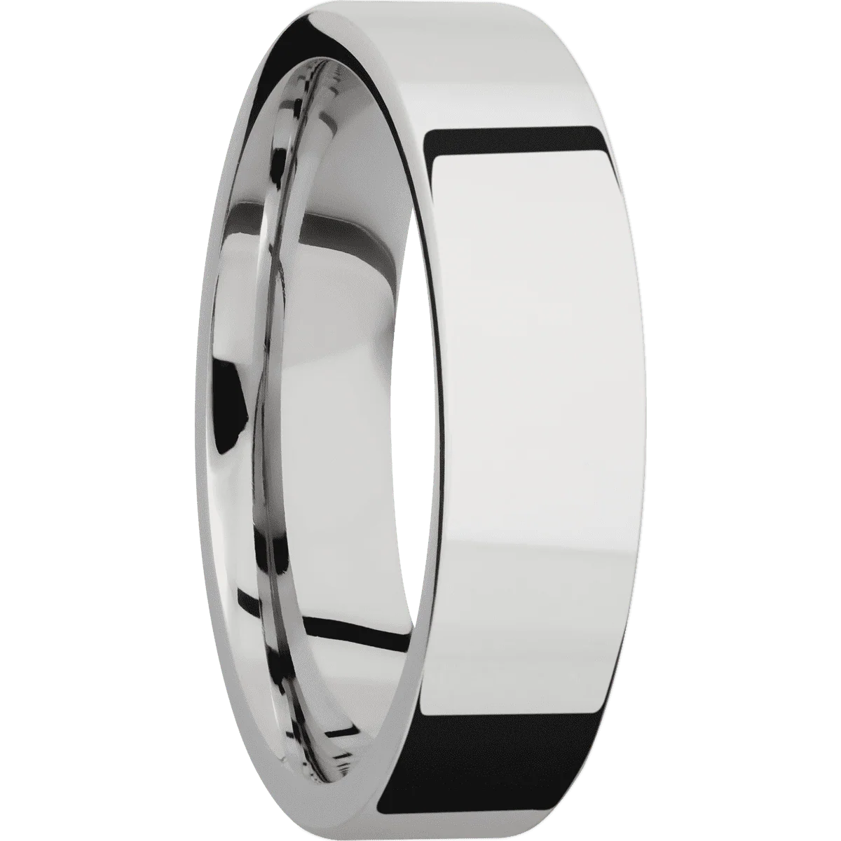 14K White Gold + Polish Finish