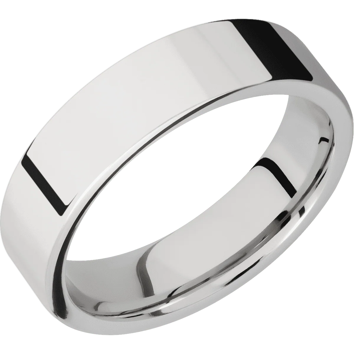 14K White Gold + Polish Finish - Image 2