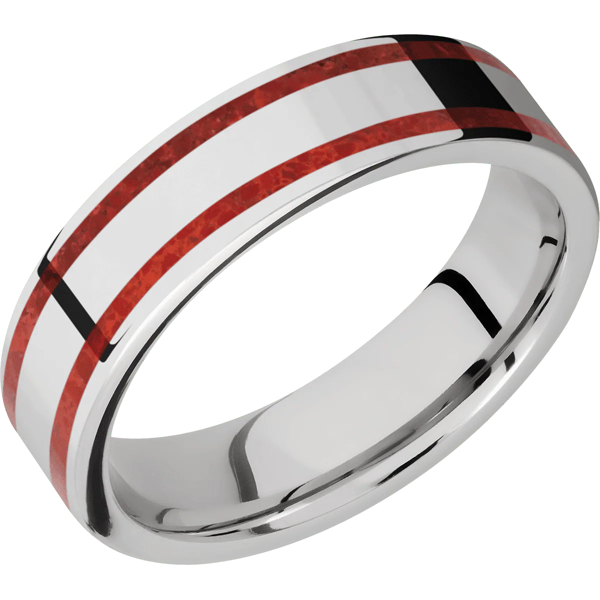 14K White Gold + Polish Finish - Image 2