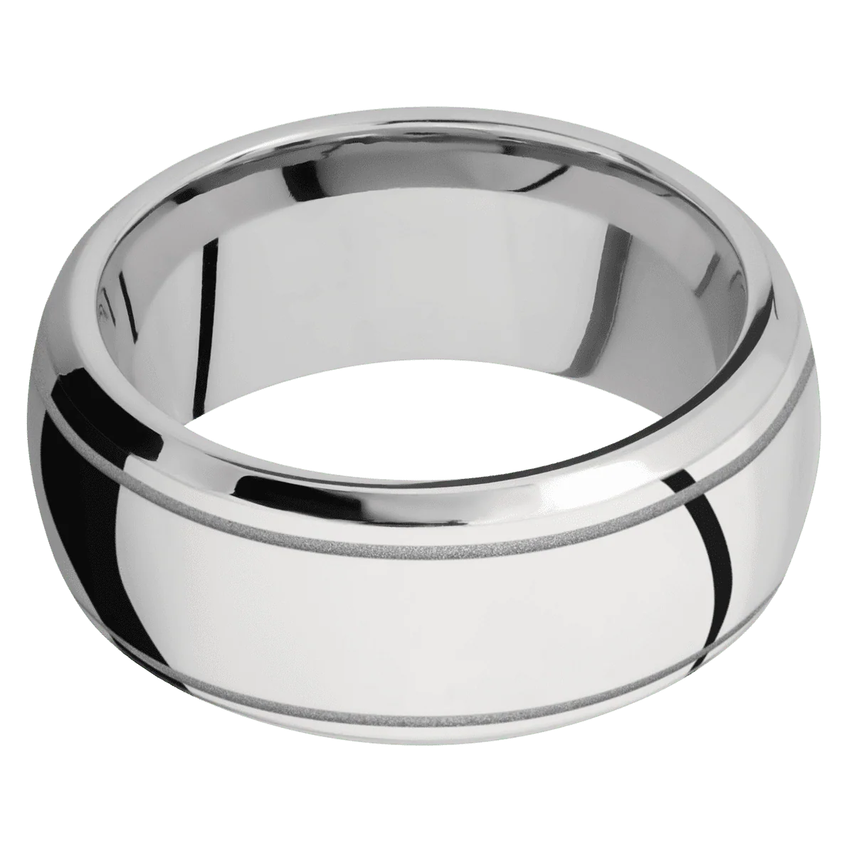 14K White Gold + Polish , Polish Finish - Image 3