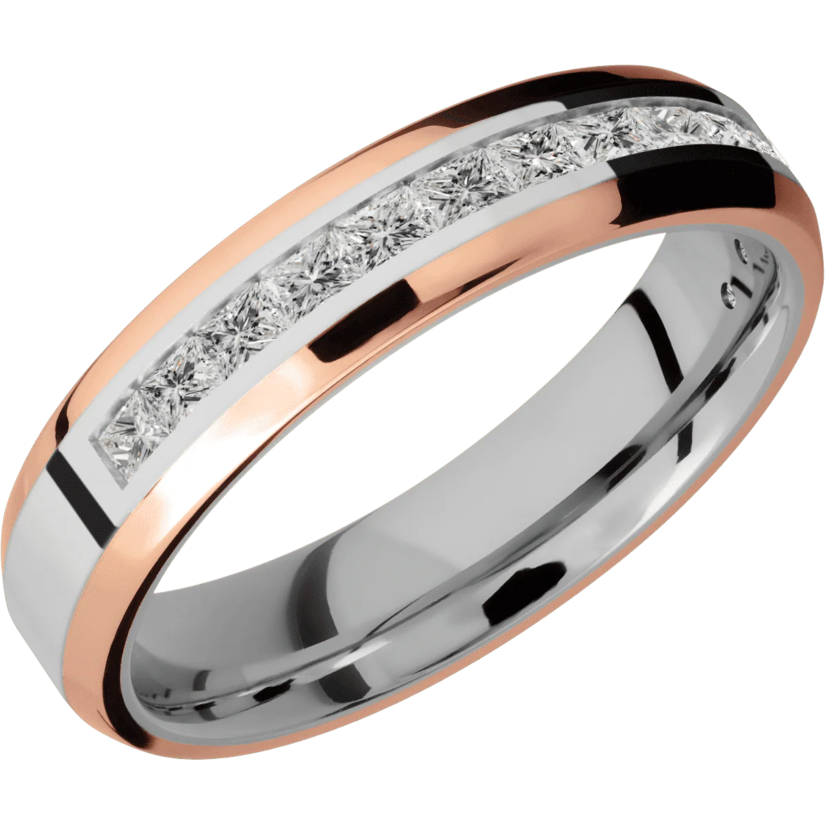 14K White Gold + Polish , Polish Finish - Image 2