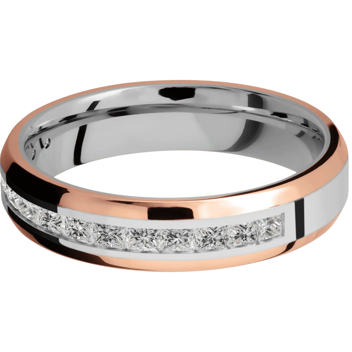 14K White Gold + Polish , Polish Finish - Image 3