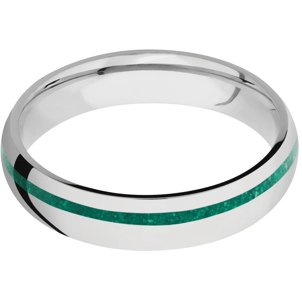 14K White Gold + Polish , Polish Finish - Image 3