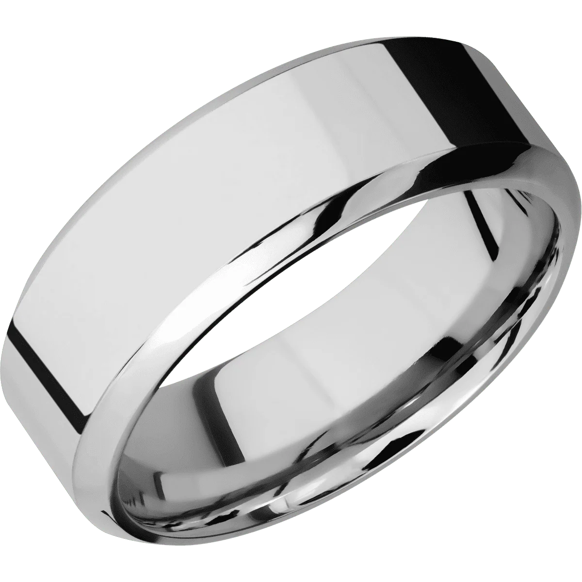 14K White Gold + Polish , Polish Finish - Image 2