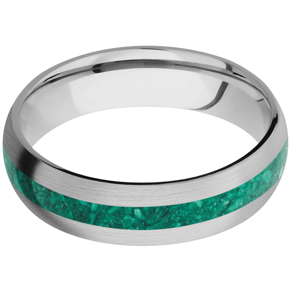 14K White Gold + Satin Finish - Image 3