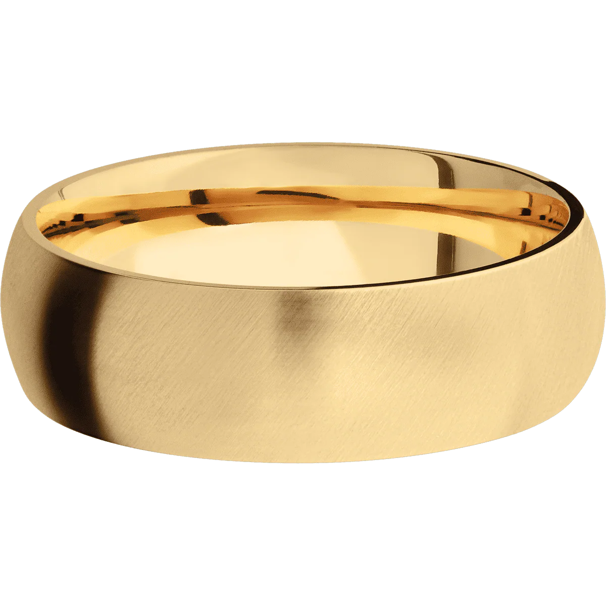 14K Yellow Gold + Anglesatin Finish - Image 3