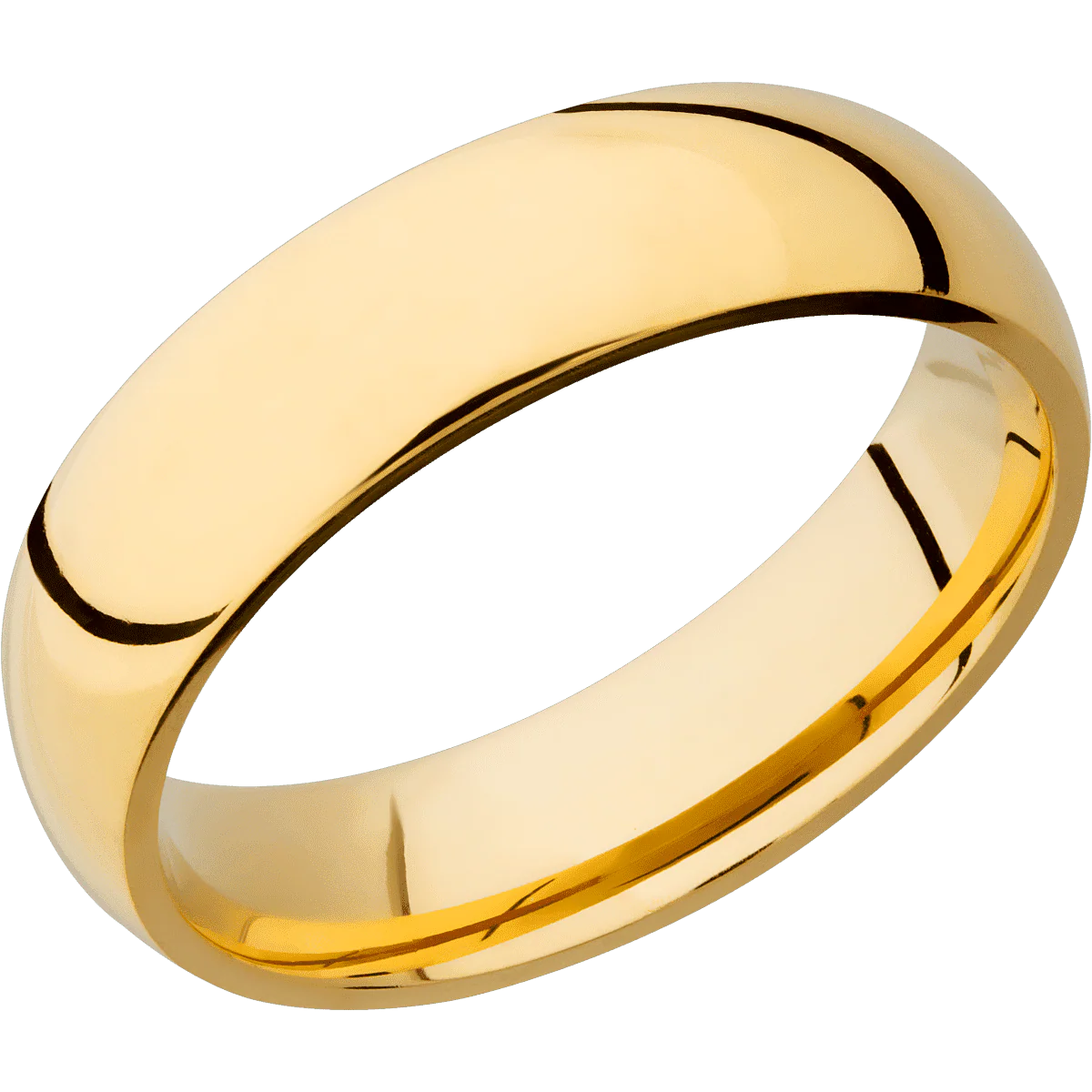14K Yellow Gold + Polish Finish - Image 2