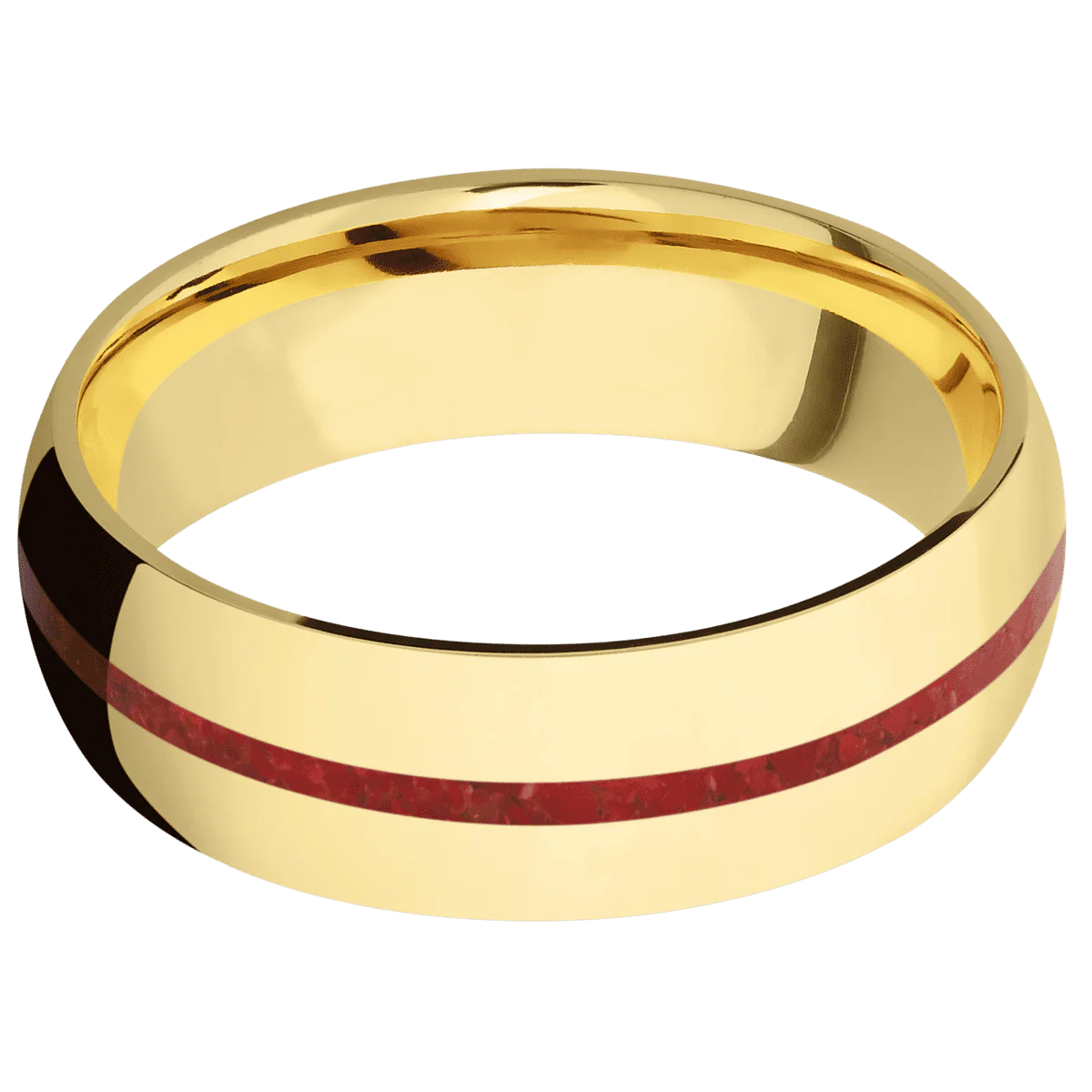 14K Yellow Gold + Polish Finish - Image 3