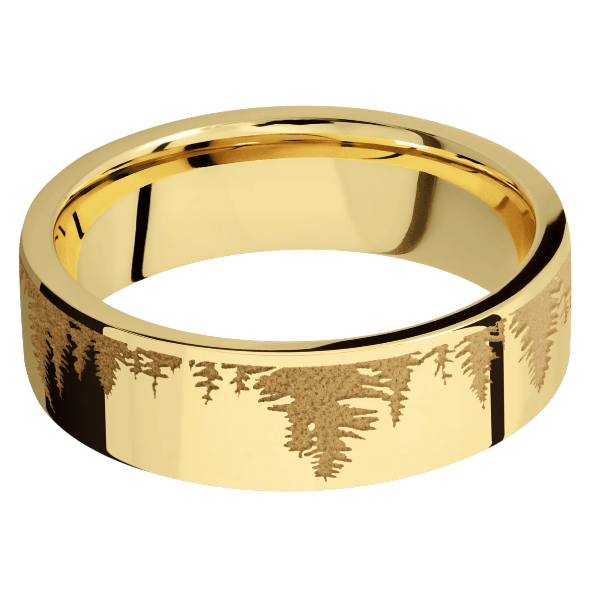 14K Yellow Gold + Polish Finish - Image 3