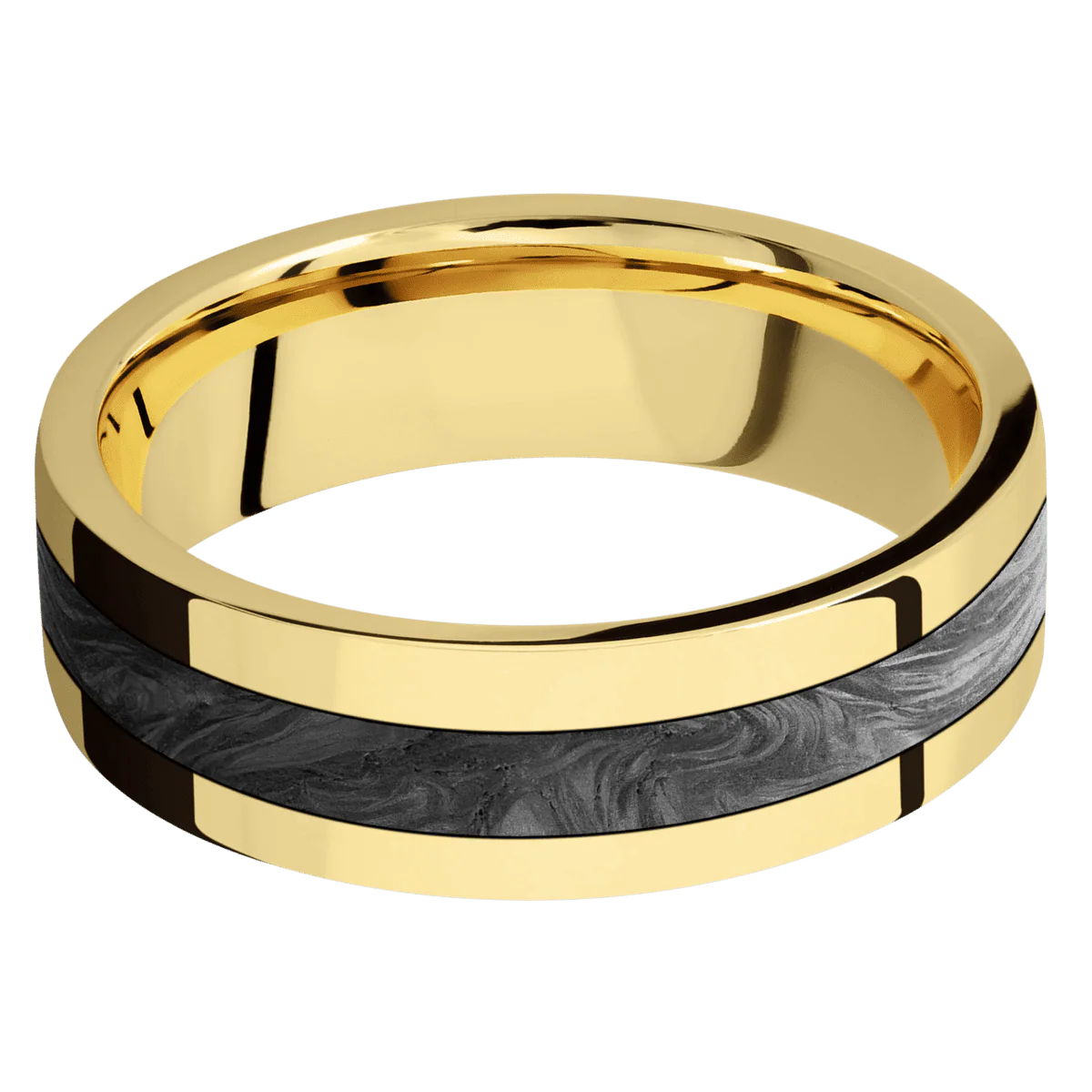 14K Yellow Gold + Polish Finish - Image 3