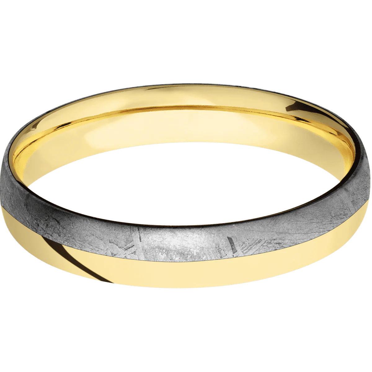 14K Yellow Gold + Polish Finish - Image 3