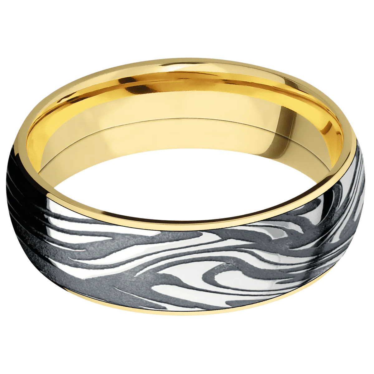 14K Yellow Gold + Polish Finish - Image 3