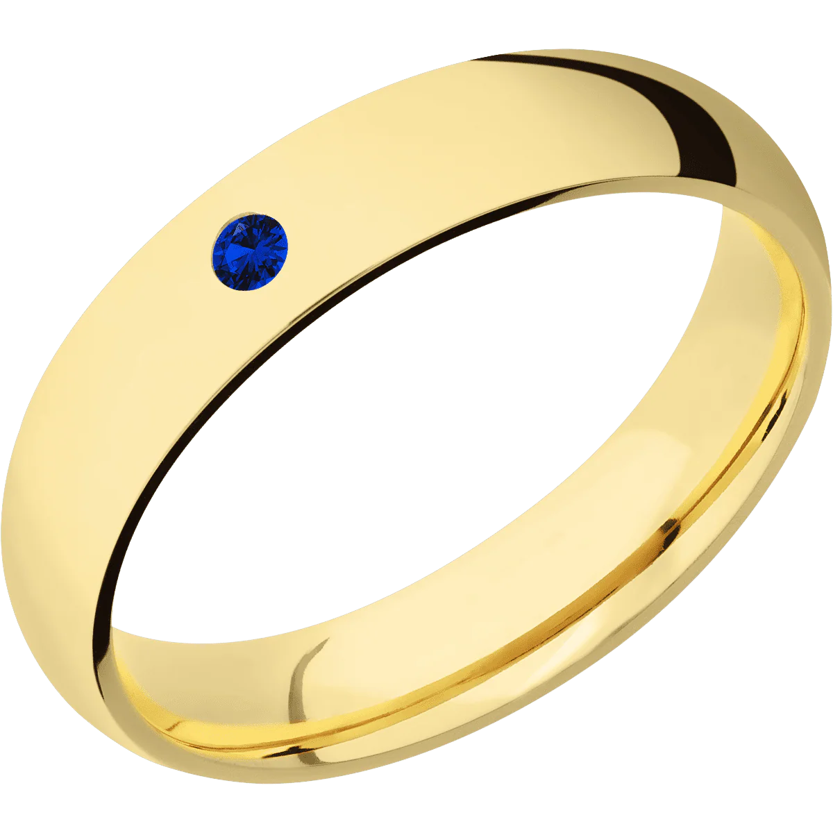 14K Yellow Gold + Polish Finish - Image 2