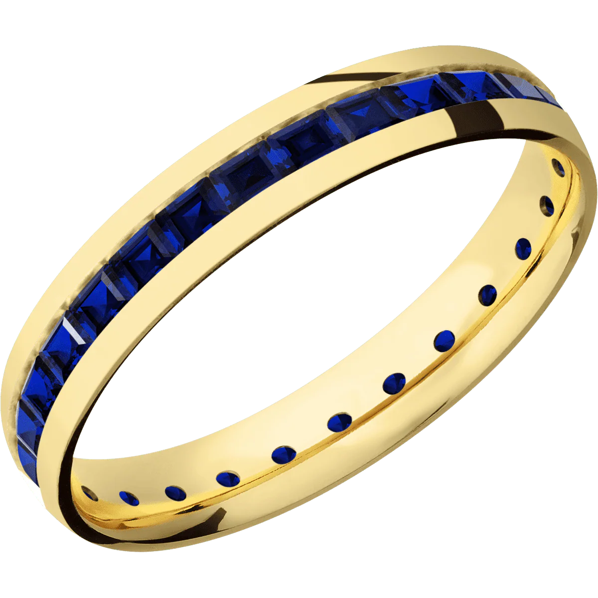 14K Yellow Gold + Polish Finish - Image 2