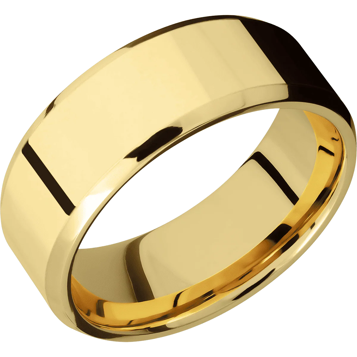 14K Yellow Gold + Polish , Polish Finish - Image 2