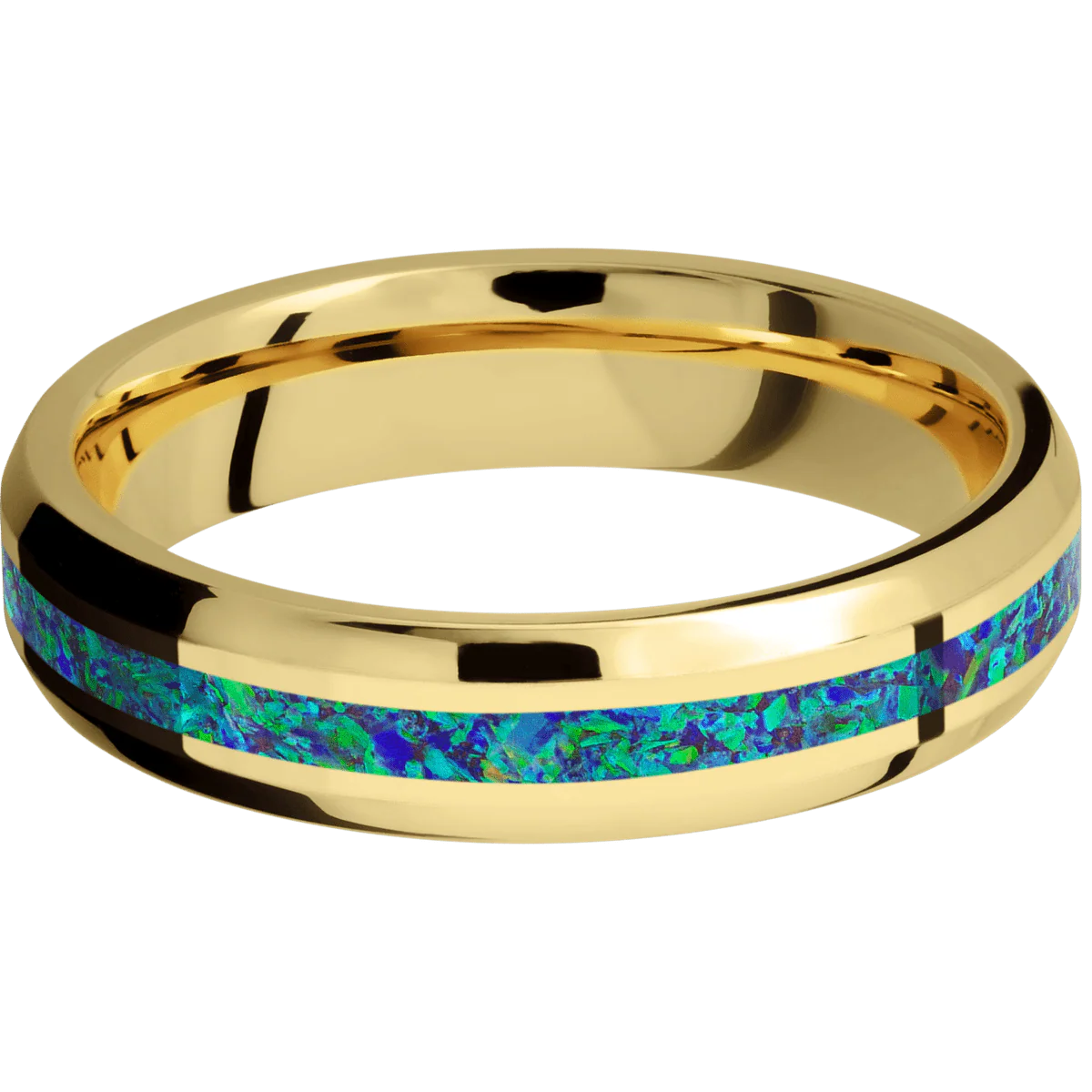 14K Yellow Gold + Polish , Polish Finish - Image 3