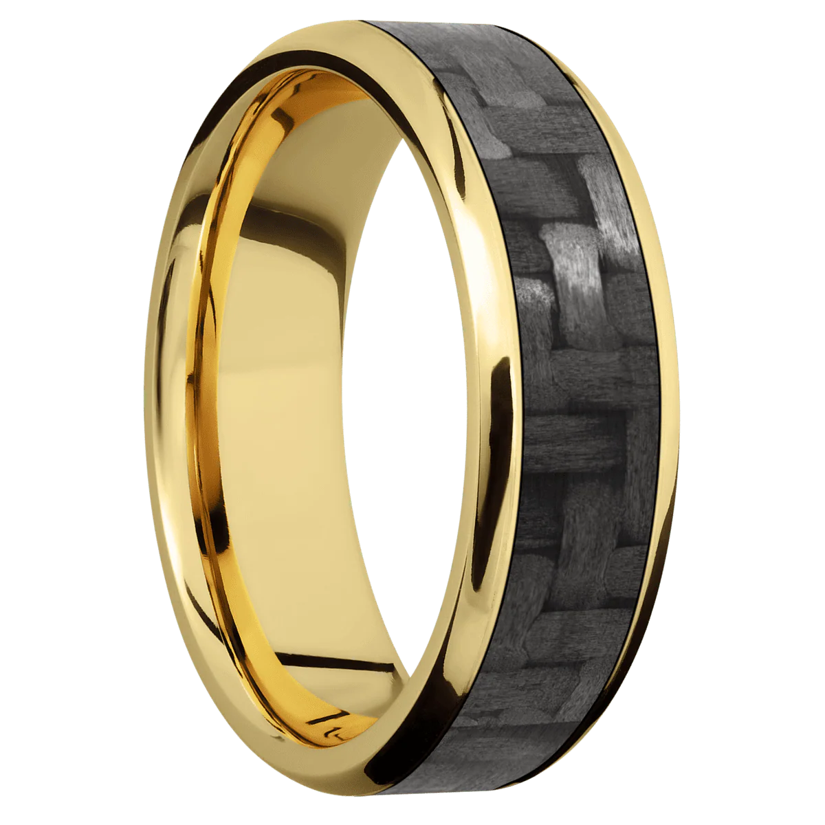 14K Yellow Gold + Polish , Polish Finish