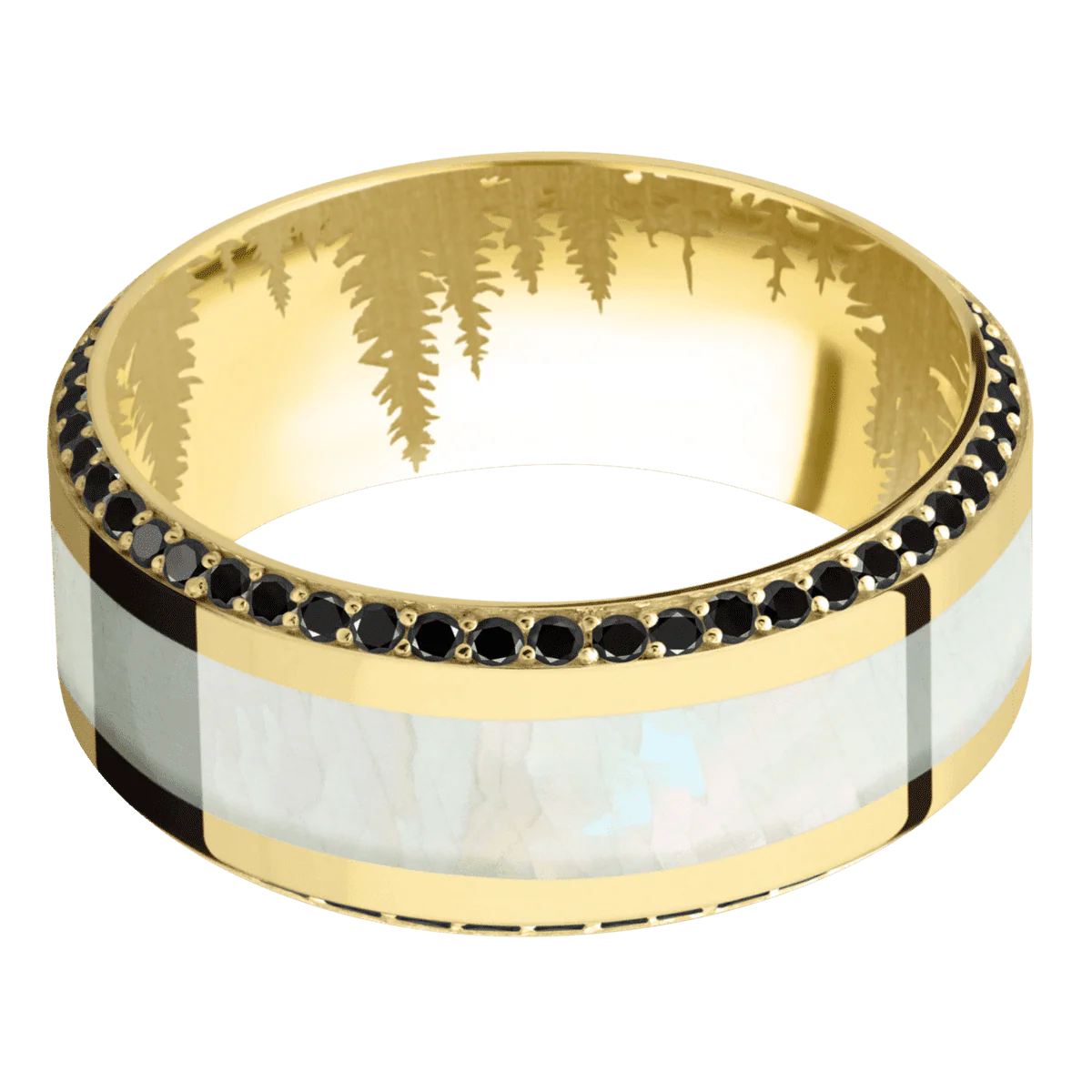 14K Yellow Gold + Polish , Polish Finish - Image 3