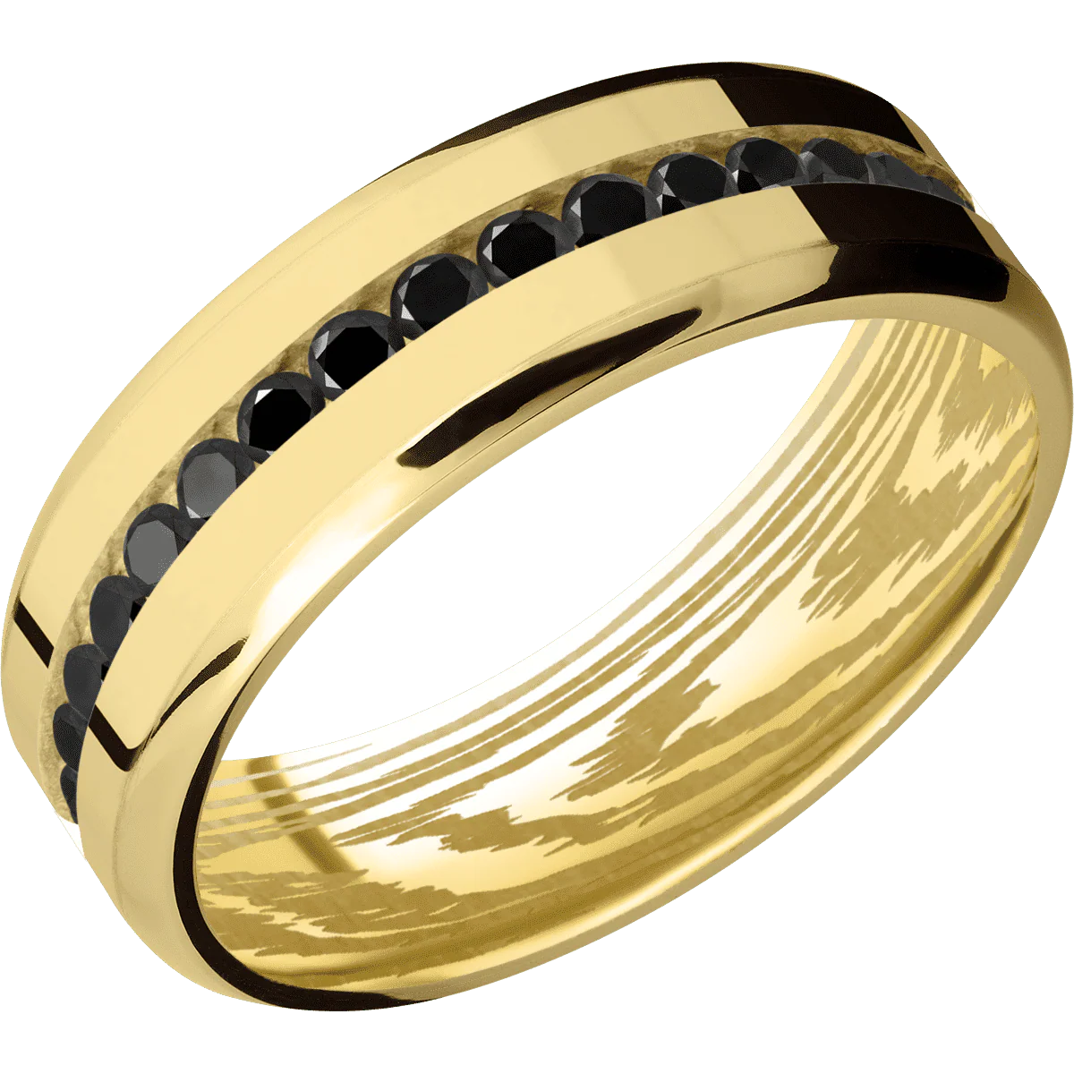 14K Yellow Gold + Polish , Polish Finish - Image 2