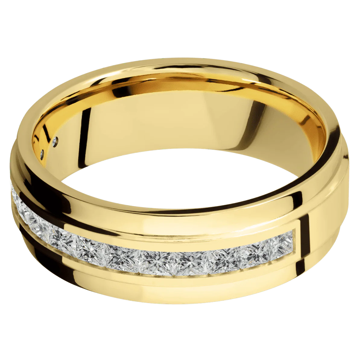 14K Yellow Gold + Polish , Polish Finish - Image 3
